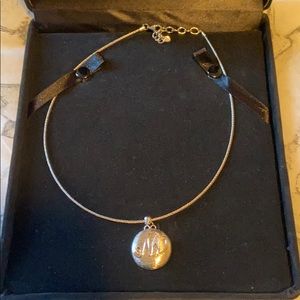 Monogram necklace/ choker